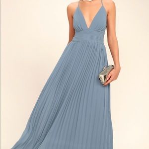 Lulu’s Blue Long Dress